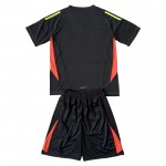 Günstige Fußballtrikots Argentinien Torwart Kinder Heimtrikot 2024 Schwarze Kurzarm